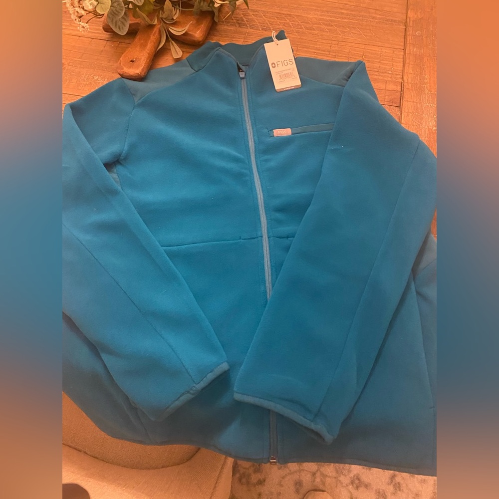 FIGS fleece jacket